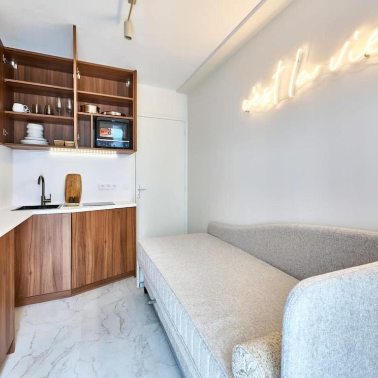 La Villette 19e Studio design & lumineux géré par Mey Agency - Appartement 1 Chambre - 9