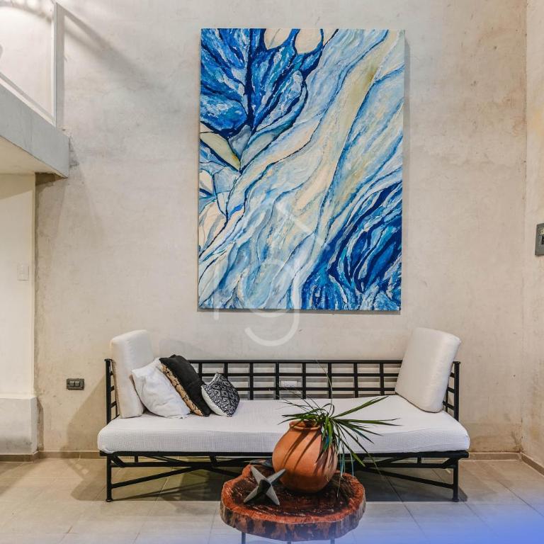 Central and spacious Loft with swimming pool by Av Montejo - One-Bedroom Apartment - 3
