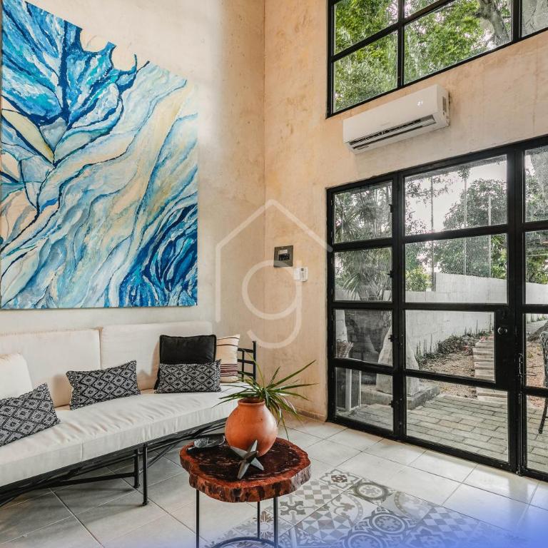 Central and spacious Loft with swimming pool by Av Montejo - One-Bedroom Apartment - 21