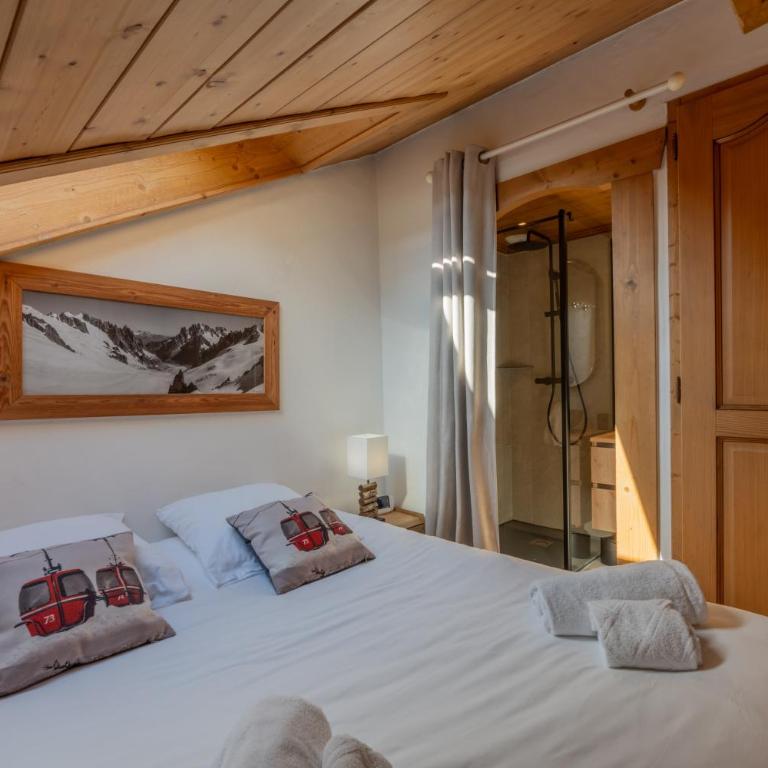 Central Mont Blanc view, Sauna & Pool - Apartment with Mountain View - 11