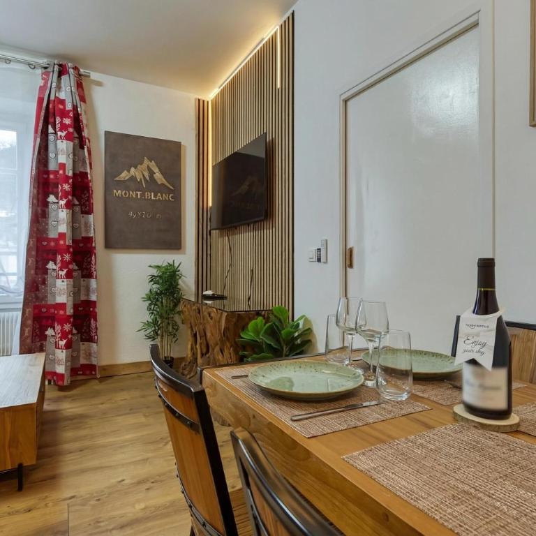 Chez Aline Central Chamonix - Happy Rentals - Appartement avec Vue sur la Montagne - 7