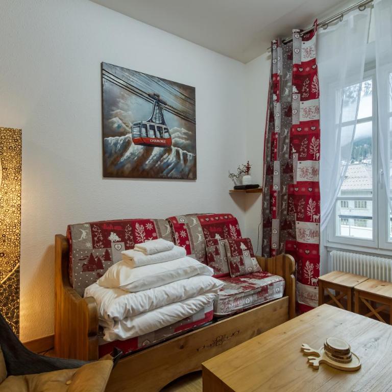 Chez Aline Central Chamonix - Happy Rentals - Appartement avec Vue sur la Montagne - 12