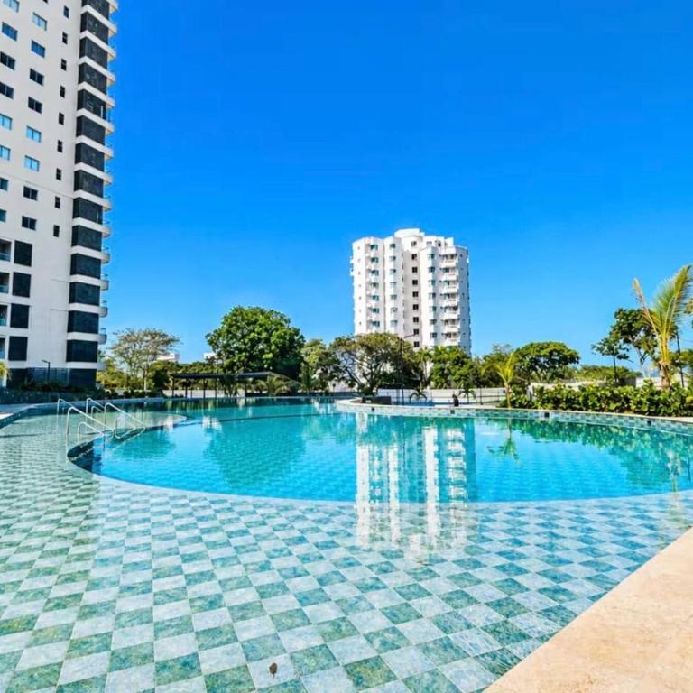 Modern loft beachfront,airport,wife santa Marta - Apartment - 72