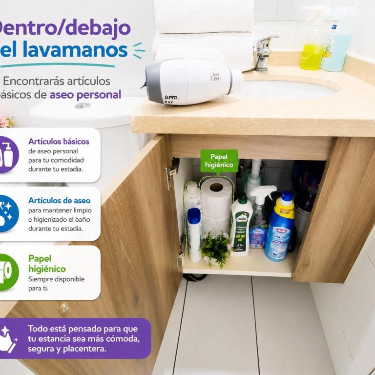A8Metro Santa Lucía, cerca Providencia Casco histórico - One-Bedroom Apartment - 7