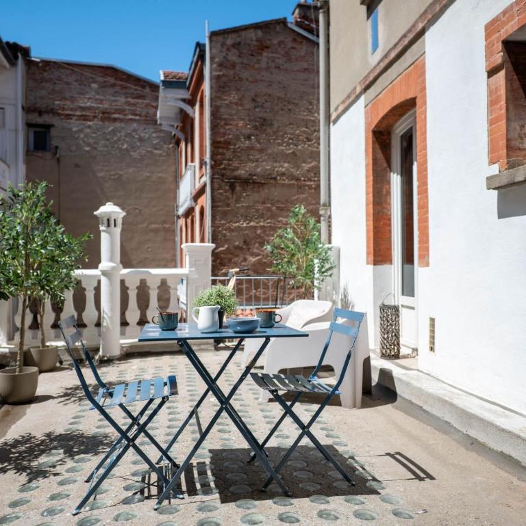 T2 Climatisé - with AC - Private Terrace - Centre Toulouse - Appartamento con 1 Camera da Letto - 12