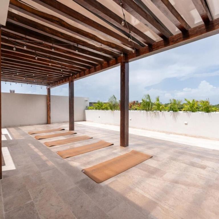 NHOA 106A Lux 2BR Condo Plunge Pool in Aldea Zama - Apartment mit 2 Schlafzimmern - 26