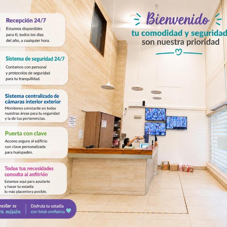 A8Metro Santa Lucía, cerca Providencia Casco histórico - One-Bedroom Apartment - 12