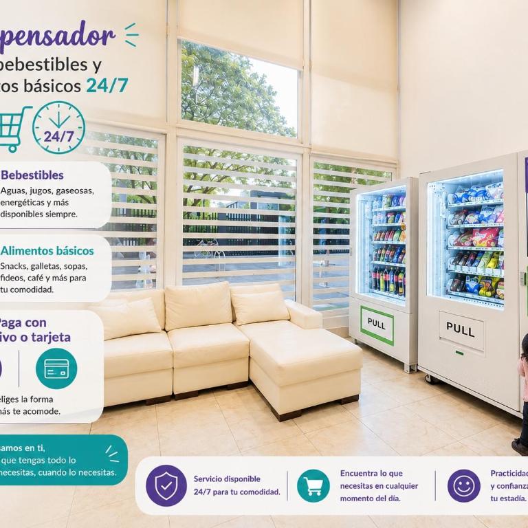 A8Metro Santa Lucía, cerca Providencia Casco histórico - One-Bedroom Apartment - 11