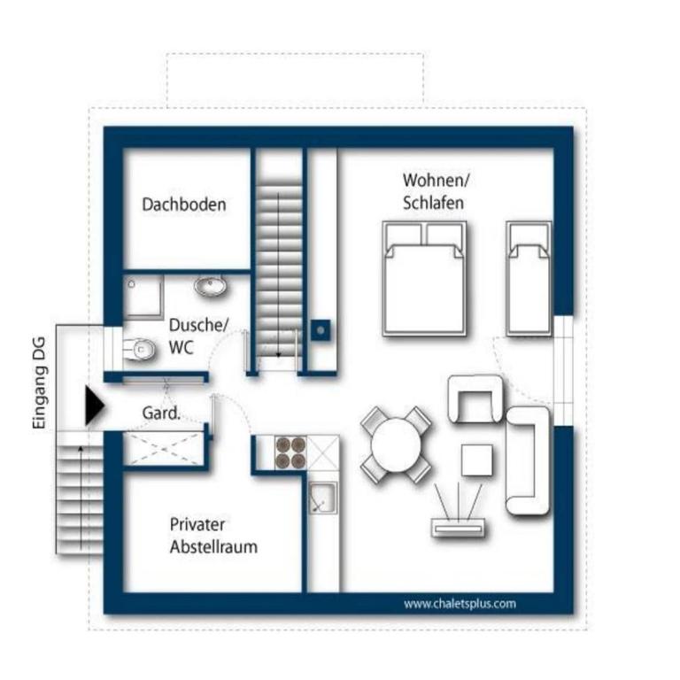 Alpine Stay, Sauna & Fireplace - Apartment mit 5 Schlafzimmern - 23