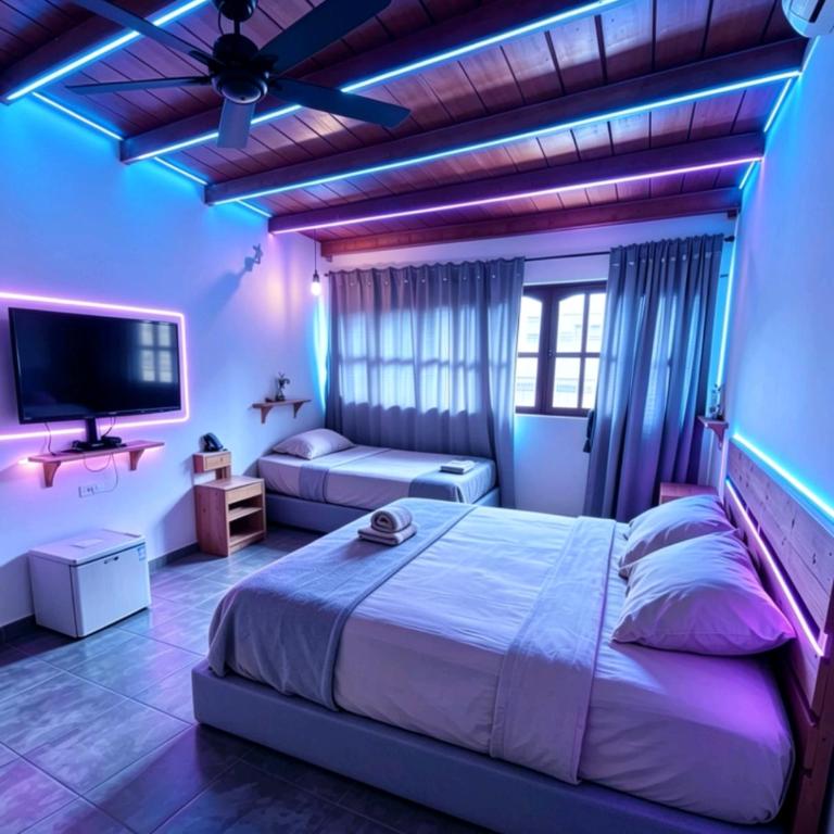Bonita Privada Cómoda Económica - Aire - SmartTv - Baño Privado - Excelente Ubicación Muelle Cruceros - Habitación Triple con baño privado - 5