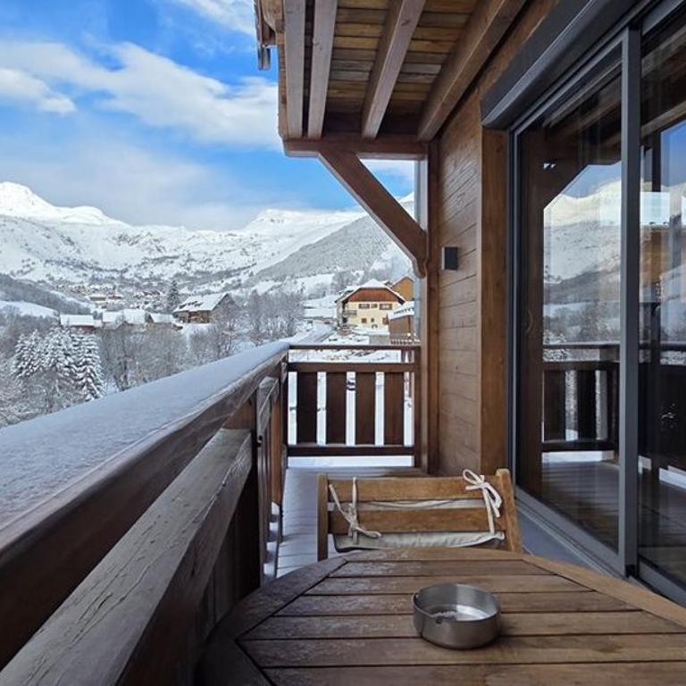 Un duplex alpin avec sauna et vue panoramique sur les Aiguilles d’Arves - Appartement Supérieur avec Sauna - 28
