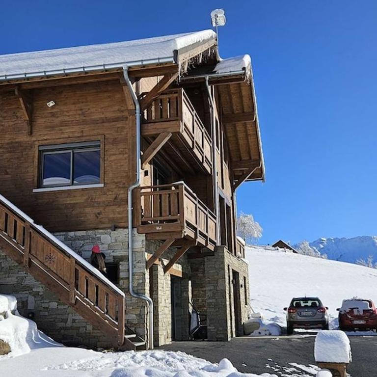 Un duplex alpin avec sauna et vue panoramique sur les Aiguilles d’Arves - Appartement Supérieur avec Sauna - 11