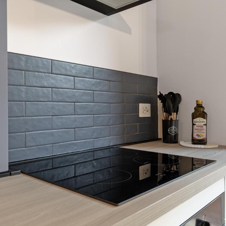 Il Blu monolocale contemporaneo e balcone Bergamo - Apartamento Estudio con balcón - 10