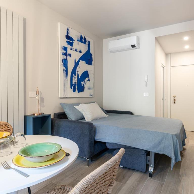 Il Blu monolocale contemporaneo e balcone Bergamo - Apartamento Estudio con balcón - 3