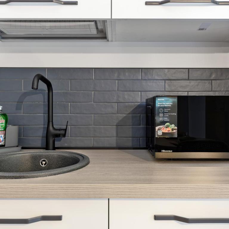 Il Blu monolocale contemporaneo e balcone Bergamo - Apartamento Estudio con balcón - 16