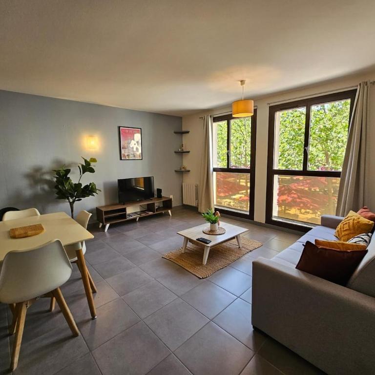 Le Carnot Large 2-room apartment Beautiful view 4 people - Apartment mit 1 Schlafzimmer - 4