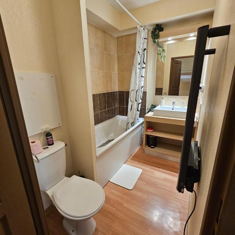 Studio Vue Piste Les Orres 1800 Piscine - Appartamento con 1 Camera da Letto - 16