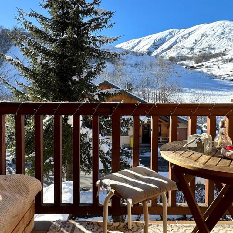 Charming studio - close to Les Sybelles slopes - Studio - Vue sur Montagne - 6