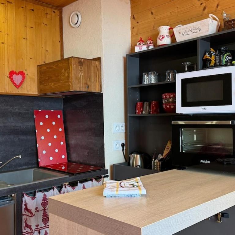 Charming studio - close to Les Sybelles slopes - Studio - Vue sur Montagne - 8