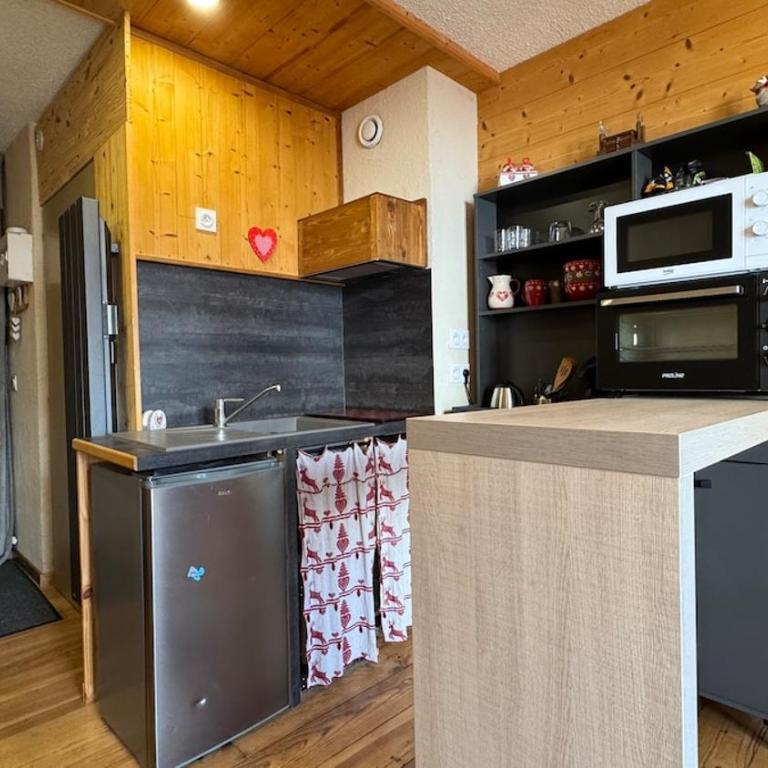 Charming studio - close to Les Sybelles slopes - Studio - Vue sur Montagne - 14