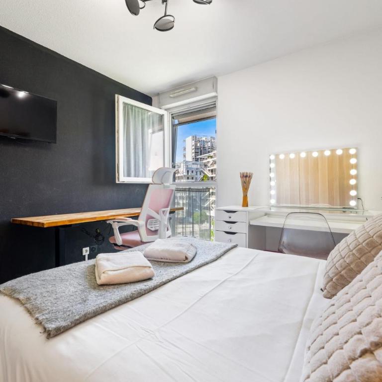 Appartement traversant avec terrasse - Appartement - 7