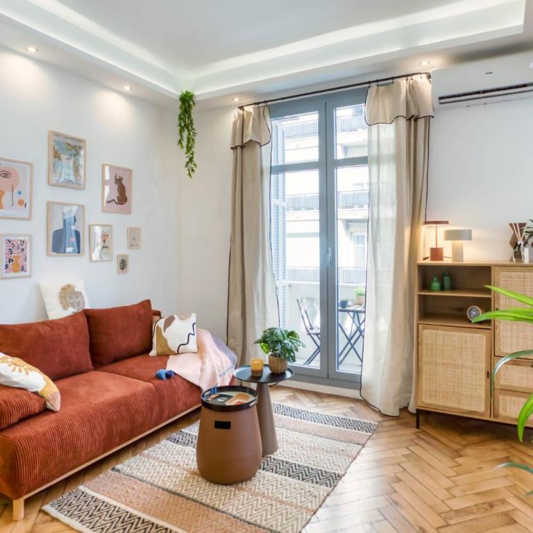 L23 Staywizus - 1 BDR Shakespeare 2 balconies - Clim & WIFI - Appartement avec Balcon - 1