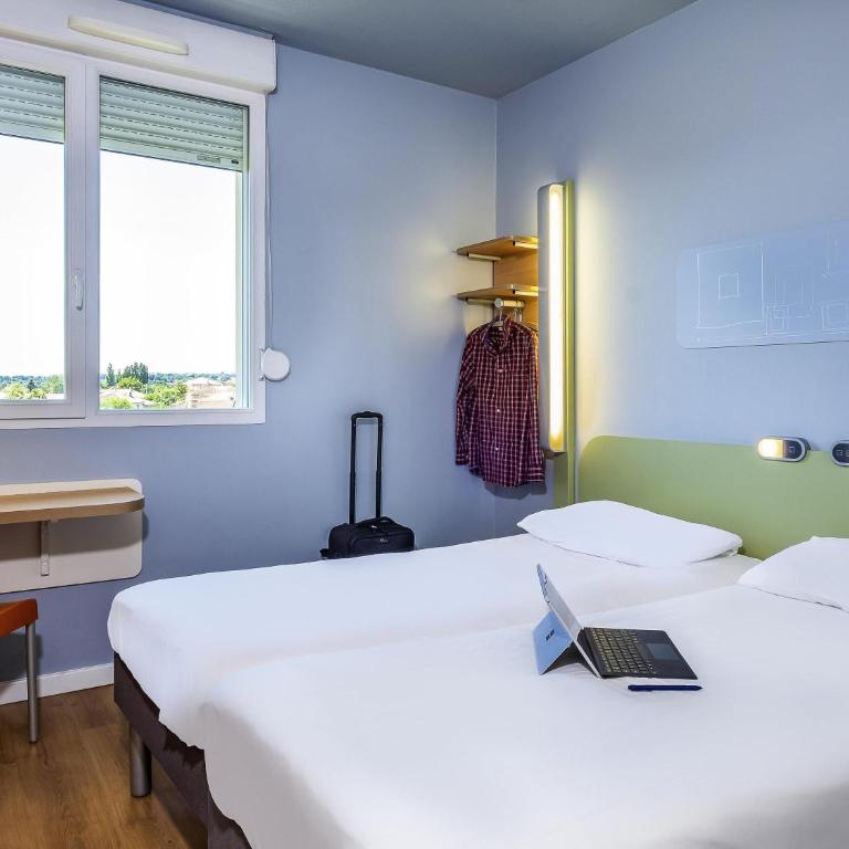 Ibis Budget Limoges Nord - Chambre Lits Jumeaux avec 2 Lits Jumeaux - 1