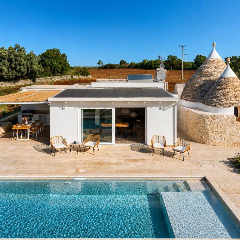 HelloAPULIA - Trulli Veronica - Authentic Trulli Retreat between Martina Franca and Locorotondo - Pet Friendly - Villa with Private Pool - 1