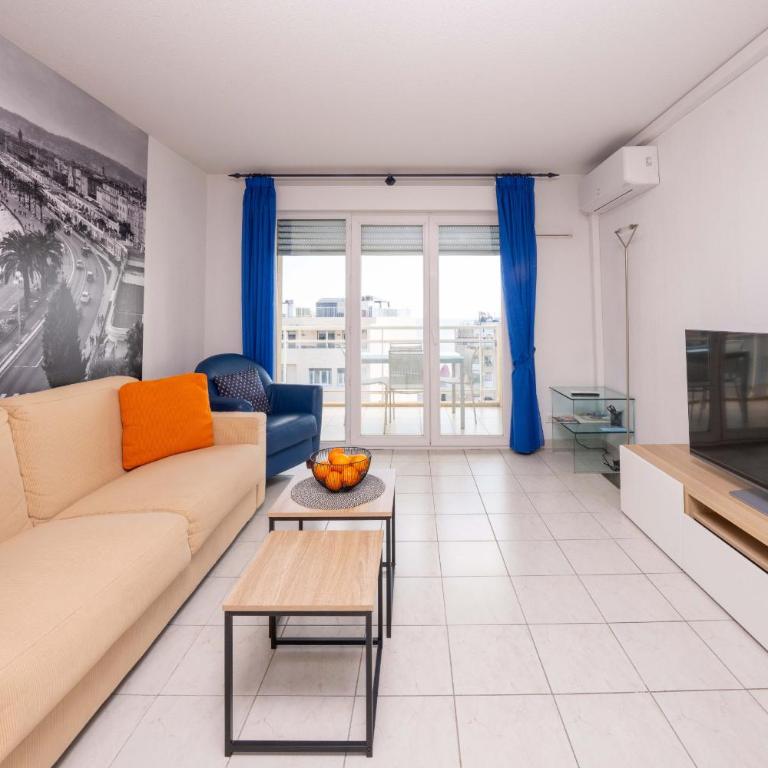 #47 Staywizus - Californie 1 BDR AC Garage Sea view terrace 1 min to beach - Appartement - Vue sur Mer - 9
