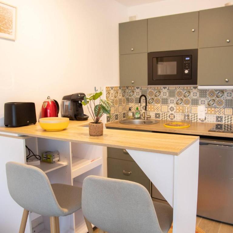 STUDIO With SWIMMING POOL in JUAN LES PINS - Studio - 6