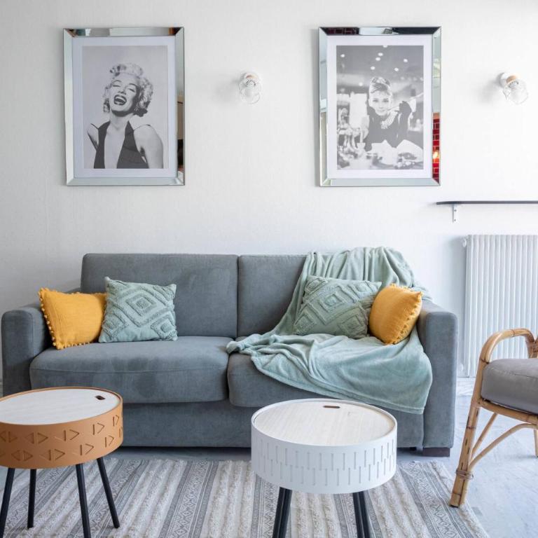 Rue d'Antibes Cannes Bright apartment with terrace - Apartamento - 5