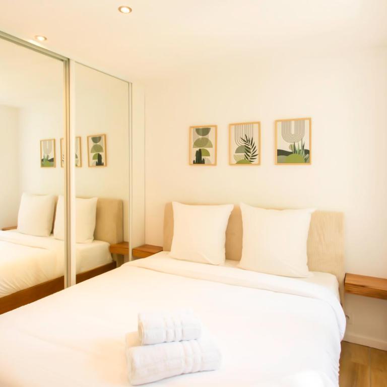 A4 Staywiz us-2P Au coeur de Juan les Pins 5min Mer - AC Balcon - Appartement - 5