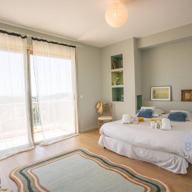 Smart flat in Antibes sea view AC parking and pool - Apartment - 7
