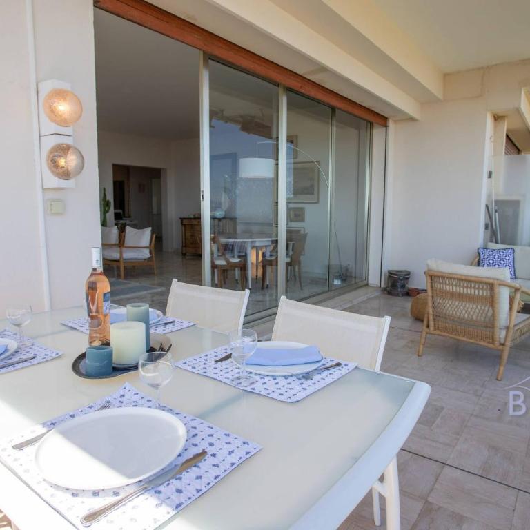 Smart flat in Antibes sea view AC parking and pool - Apartment - 38