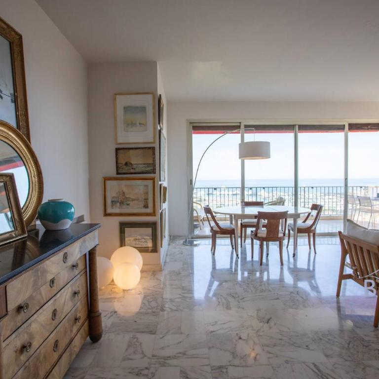 Smart flat in Antibes sea view AC parking and pool - Apartment - 40