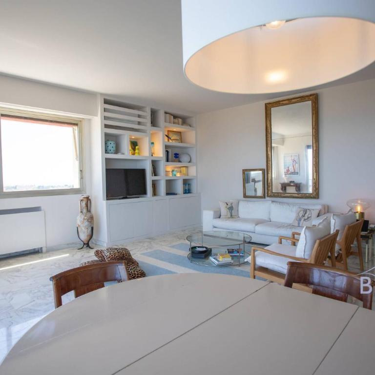 Smart flat in Antibes sea view AC parking and pool - Apartment - 42