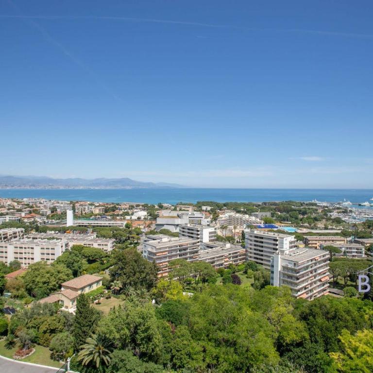 Smart flat in Antibes sea view AC parking and pool - Apartment - 50