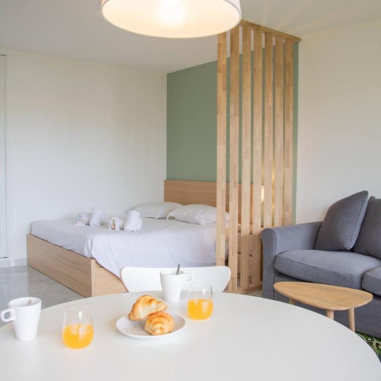 Nice flat with hot pool - Studio - 5