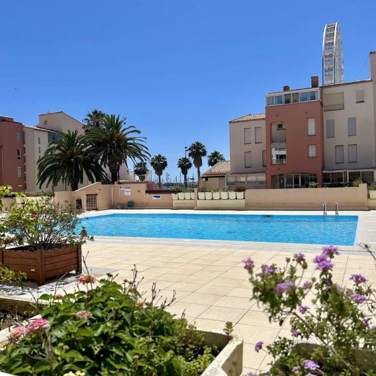 Appartement - studio mezzanine cabine - 4 couchages - CAP D'AGDE CT950-230 - Apartment mit Poolblick - 2