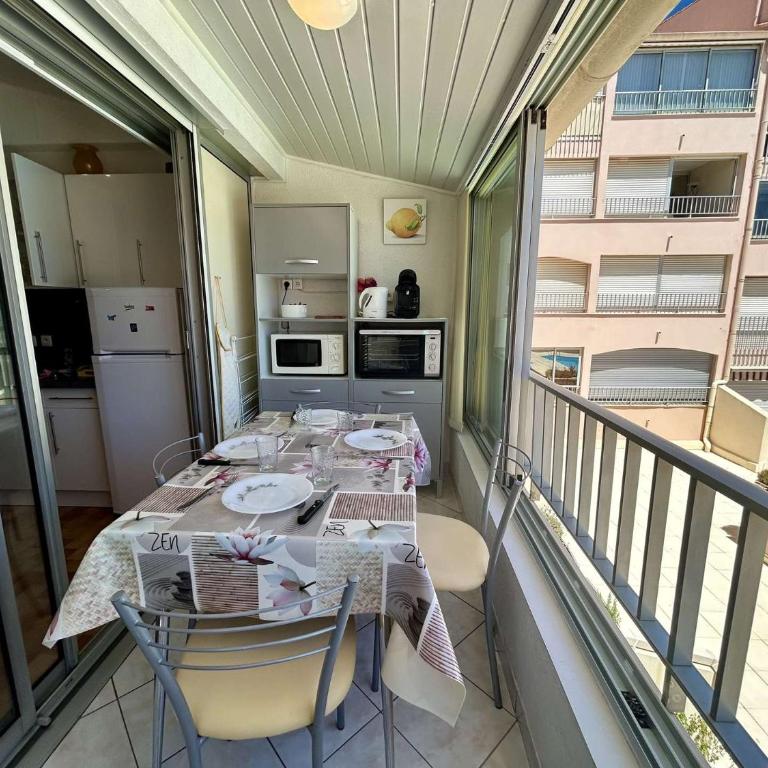 Appartement - studio mezzanine cabine - 4 couchages - CAP D'AGDE CT950-230 - Apartment mit Poolblick - 8