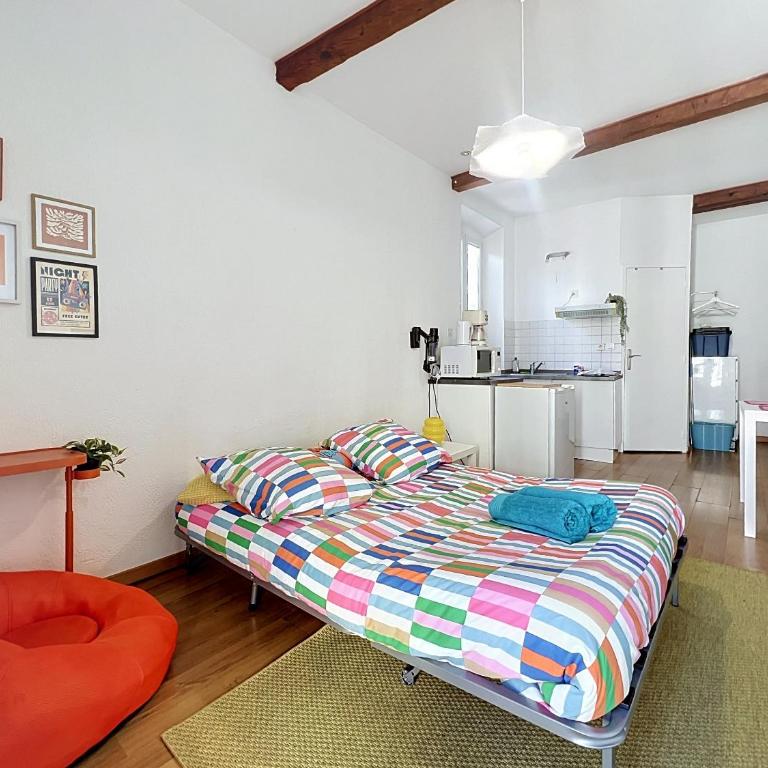 Studio Centre de Perpignan zone Castillet avec Wifi - Appartement 1 Chambre - 8