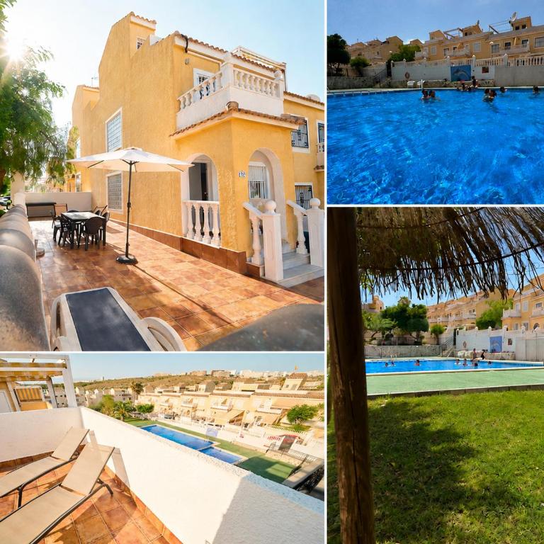 Soleado adosado esquinero frente a piscina - Casa de 3 dormitorios - 1