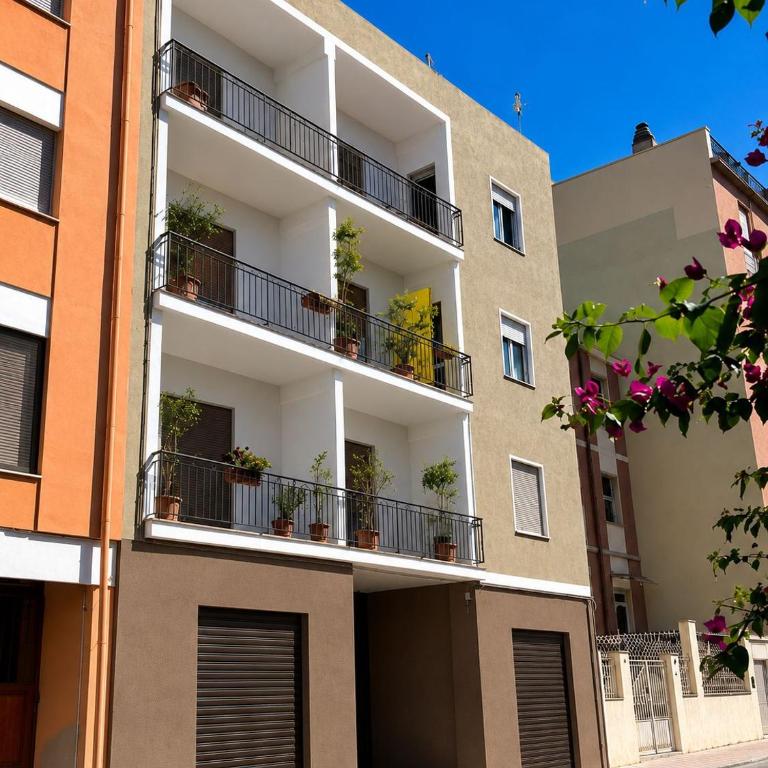 DOMUS DEIANAS -two comfortable apartments in Cagliari - Appartamento con 2 Camere da Letto e Balcone - 19