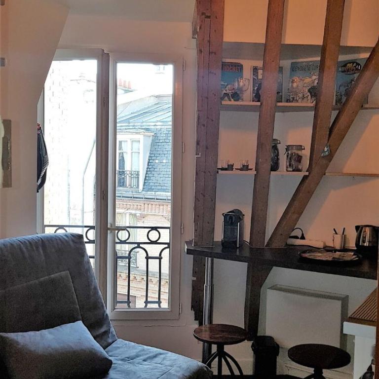 Jolie studette à 2 pas du bassin de la Villette - Apartment mit 1 Schlafzimmer - 1