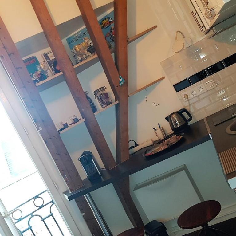 Jolie studette à 2 pas du bassin de la Villette - Apartment mit 1 Schlafzimmer - 2