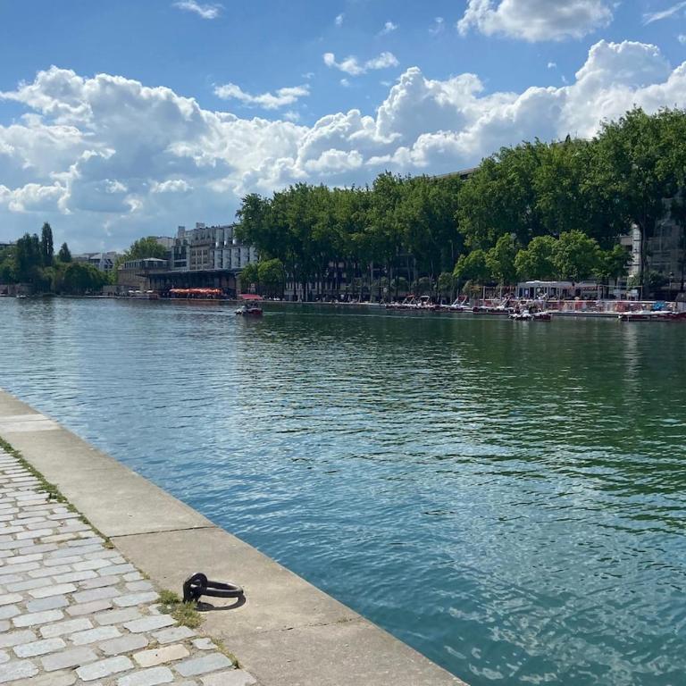 Jolie studette à 2 pas du bassin de la Villette - Apartment mit 1 Schlafzimmer - 16