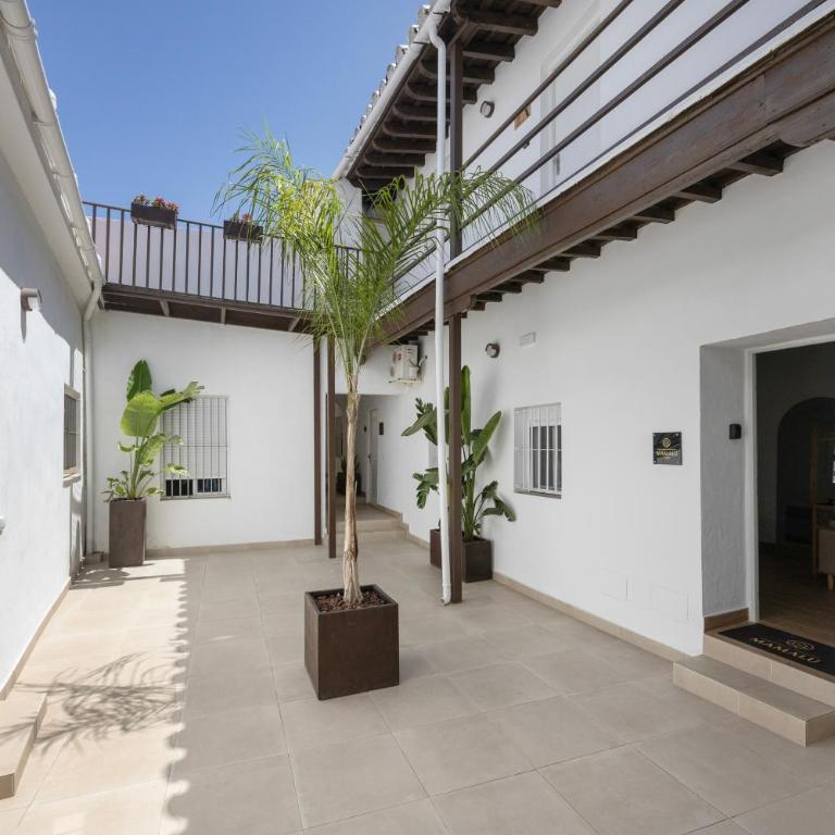 Apartamento Mamalú Jerez - Apartamento de 1 dormitorio con vistas al jardín - 20