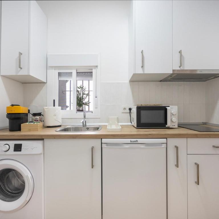 Apartamento Mamalú Jerez - Apartamento de 1 dormitorio con vistas al jardín - 9