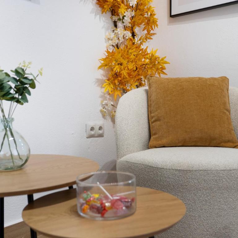 Apartamento Mamalú Jerez - Apartamento de 1 dormitorio con vistas al jardín - 18