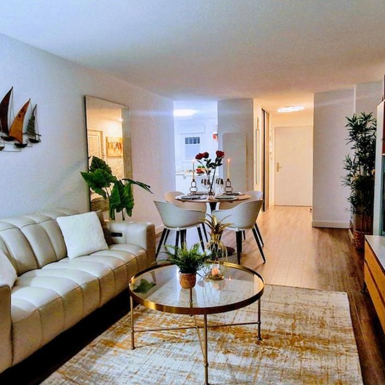 LE DOMAINE DU GOLFE, Vue Exceptionnelle, Standing, 2 parkings, Climatisation, Piscine, Tennis - Apartment mit 2 Schlafzimmern und Meerblick - 5